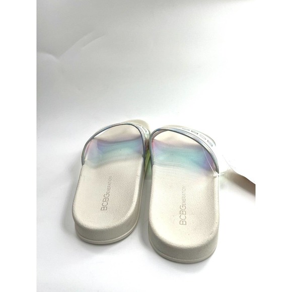 BCBGeneration Tasha Halogram Womens Slides Sandal - Picture 7 of 12